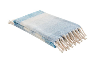 Laura Ashley Ortonby Newport Blue Throw