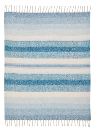 Laura Ashley Ortonby Newport Blue Throw