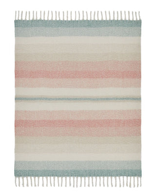 Laura Ashley Ortonby Plaster Pink Throw