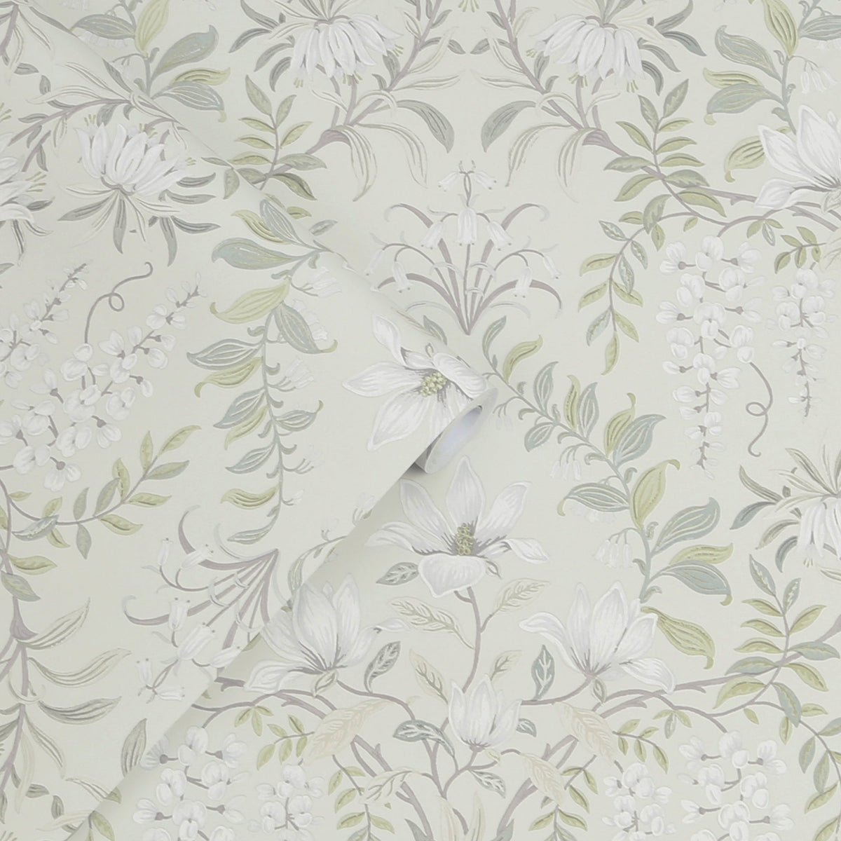 Laura Ashley Parterre Wallpaper Sage