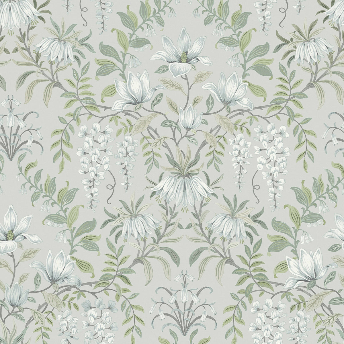 Laura Ashley Parterre Wallpaper Sage