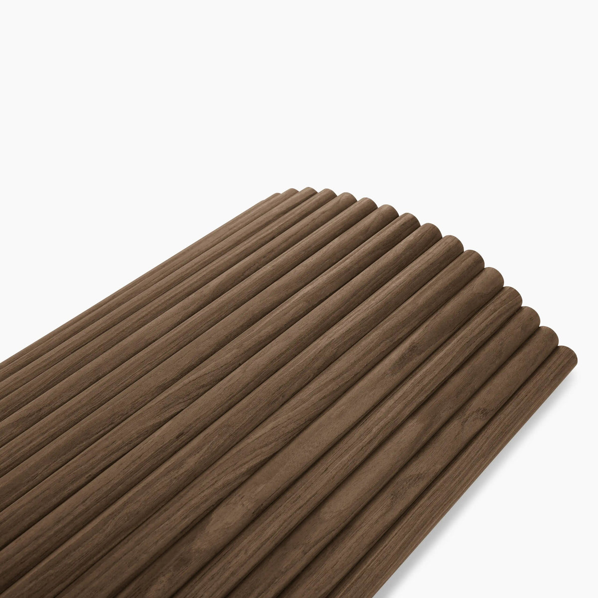 Laura Ashley PLAANKED 3cm Flexible Ribbed Wall Panel | Walnut