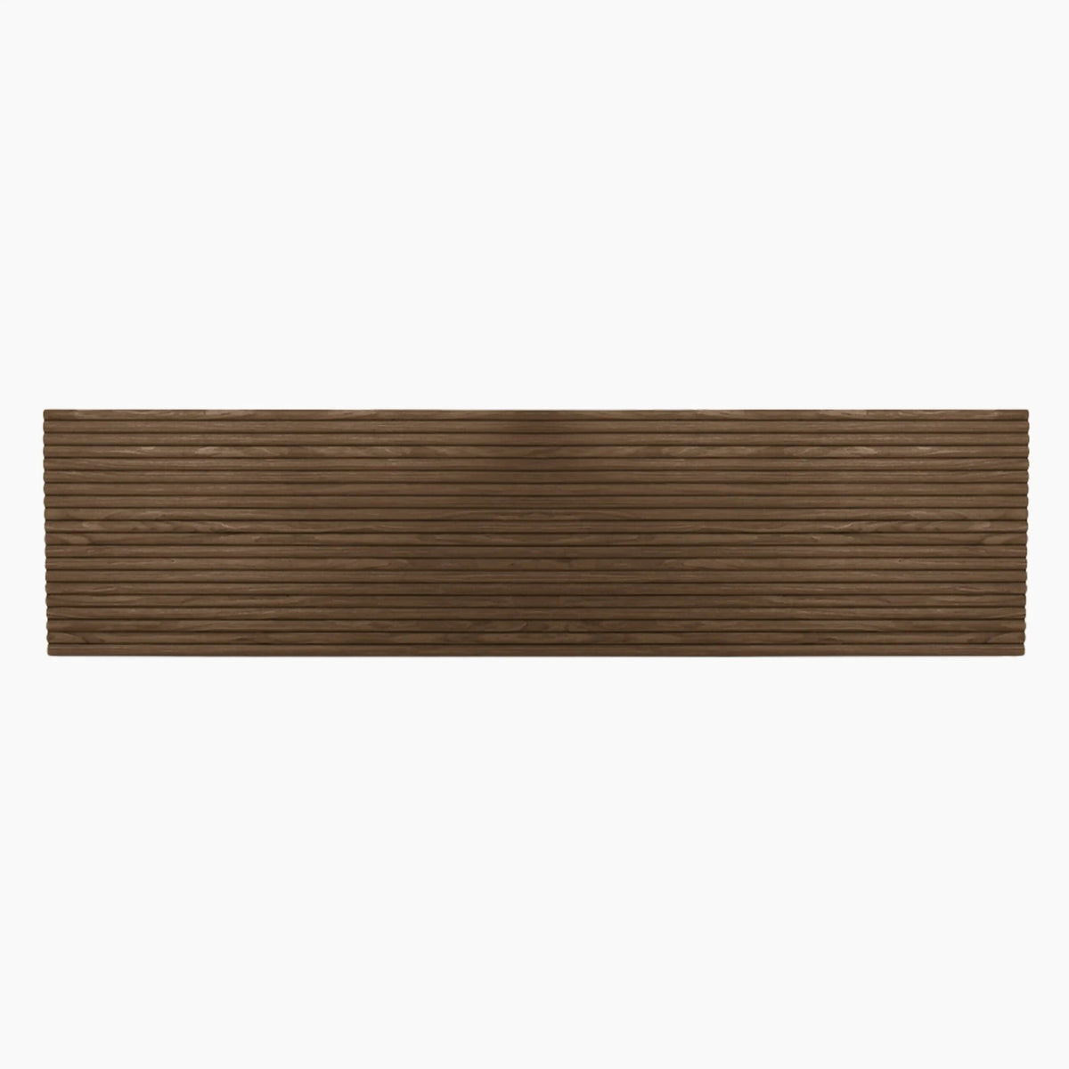 Laura Ashley PLAANKED 3cm Flexible Ribbed Wall Panel | Walnut