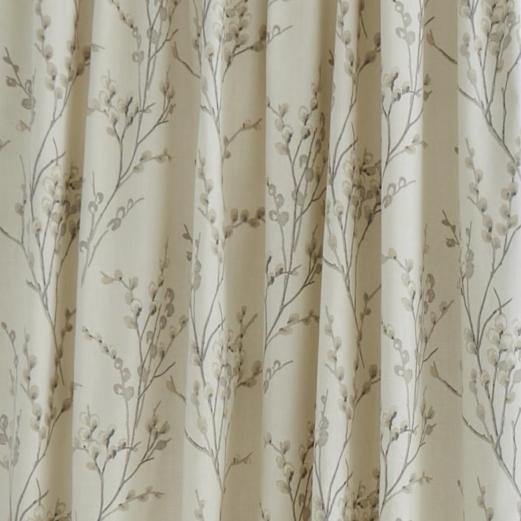 Laura Ashley Pussy Willow Pencil Pleat Curtains - Hedgerow