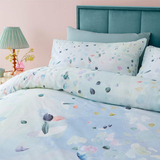 Laura Ashley UK Appletree Alfresco Duvet Cover Set - Duck Egg