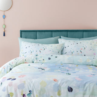 Laura Ashley UK Appletree Alfresco Duvet Cover Set - Duck Egg