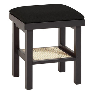 Laura Ashley UK Charlie Black Dressing Table Stool
