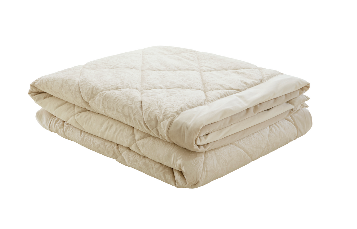 Laura Ashley UK Strawberry Thief Embossed Bedspread Oyster