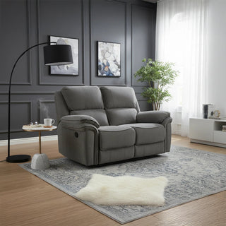 Laura Ashley Westminster Stone 2 Seater Manual Recliner Sofa