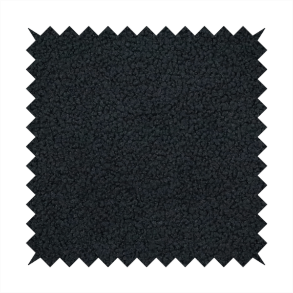Laura Ashley Zikmund Boucle Black Colour Upholstery Fabric CTR-3556