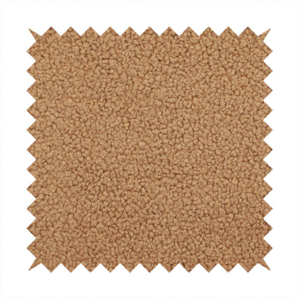 Laura Ashley Zikmund Boucle Golden Brown Colour Upholstery Fabric CTR-3558