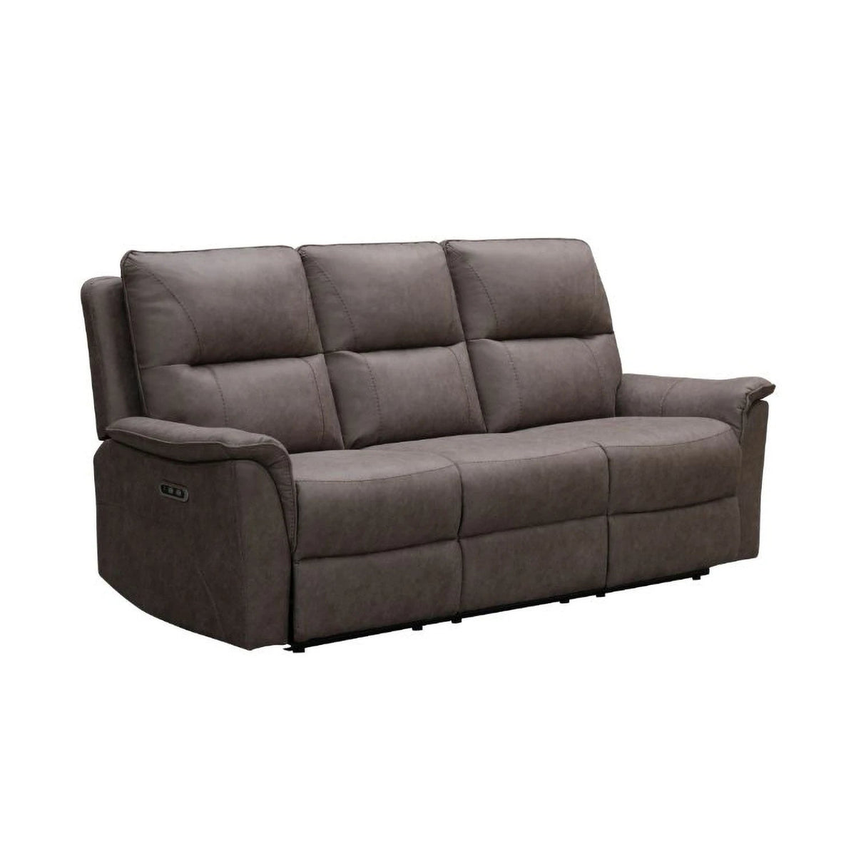 LauraAshley Keswick Truffle Fabric 3 Seater Sofa – Fixed or Power Recliner
