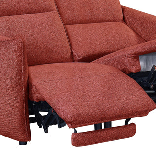 LauraAshley Libra Ruby Fabric Power Recliner 2 Seater Sofa with Adjustable Headrests