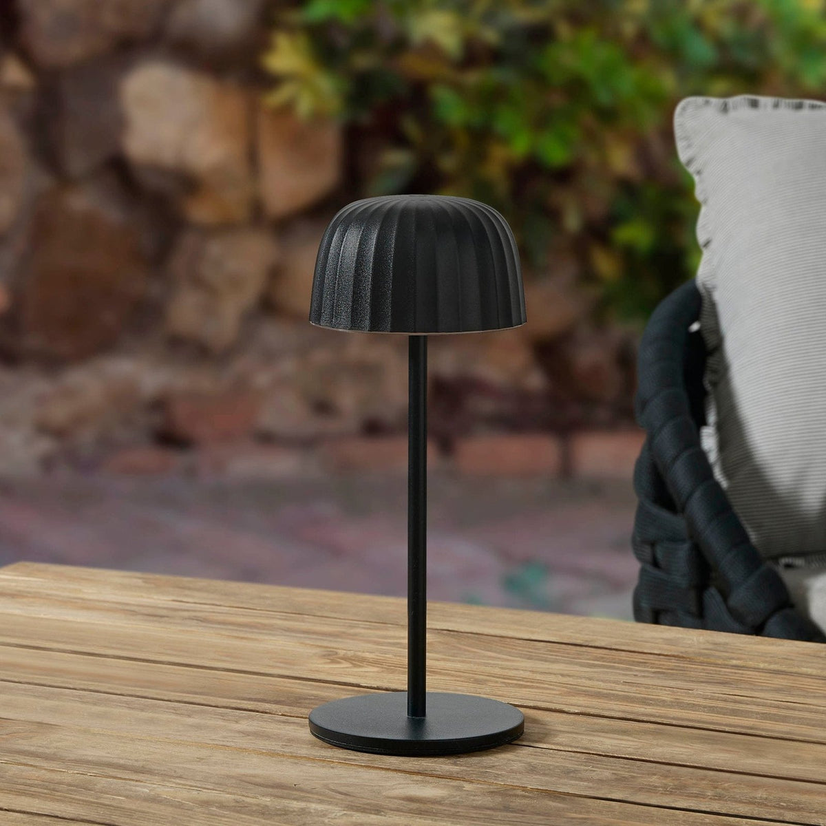 LED Rechargeable Table Light - Black – Feather & Black
