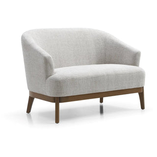 Leto Natural Woven Laura Ashley Chenille 2 Seater Chair