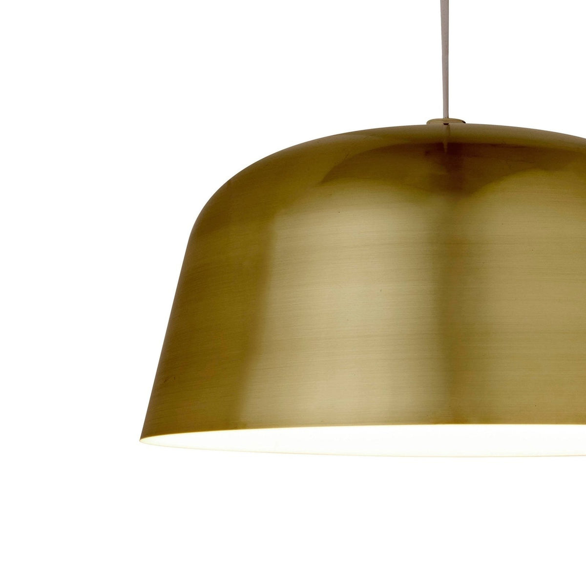 Lexi Easy Fit Shade Brushed Brass - Gold – Black & Feather