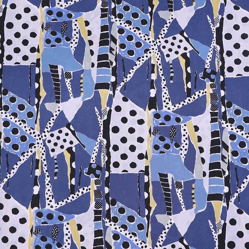 Liberty Fabrics Tana Lawn™ - Krasner B - Blue – Laura Ashley