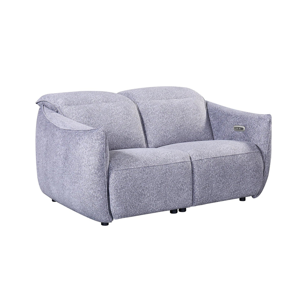 Libra Grey Fabric Power Recliner 2 Seater Sofa with Adjustable Headrests – LauraAshley