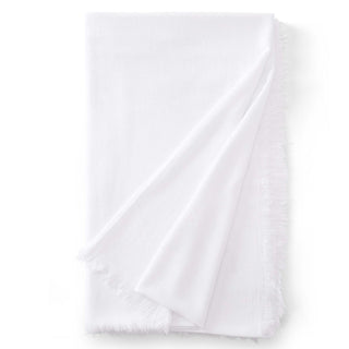 Linen Blend Tablecloth - White