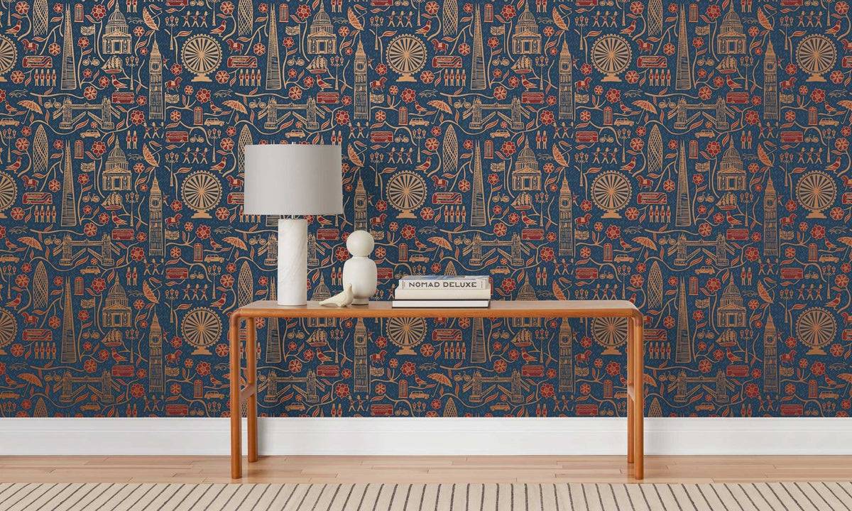 Laura Ashley London Town Wallpaper – Manchester