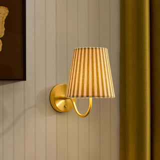 Lucia Rechargeable Striped Wall Light - Green – Feather & Black