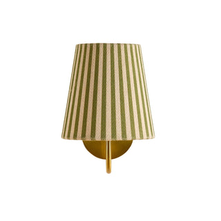 Lucia Rechargeable Striped Wall Light - Green – Feather & Black