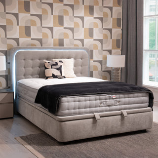 Lumino - Ottoman Laura Ashley Bed Frame, King