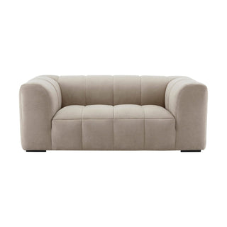 Manhattan 2 Seater Sofa - Stone – Black & Feather