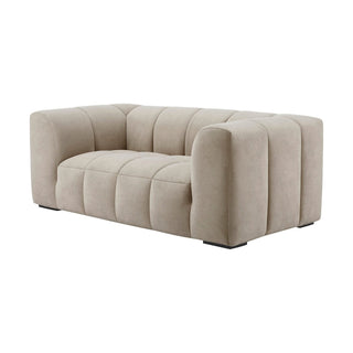 Manhattan 2 Seater Sofa - Stone – Black & Feather
