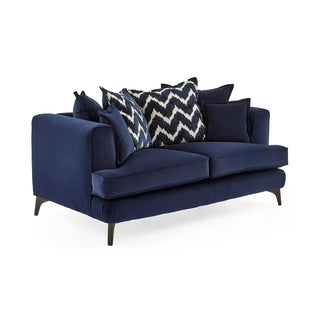 Monterrey Regent Plush Velvet Scatter Back 2 Seater Sofa – Laura Ashley