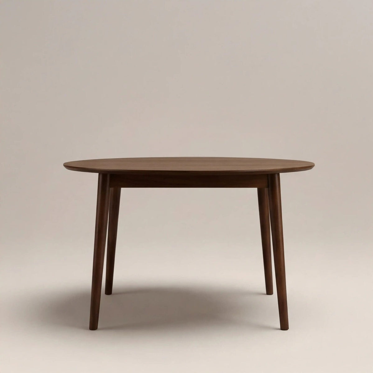 Montreux 4-6 Seat Round Wooden Laura Ashley Extendable Dining Table | Walnut