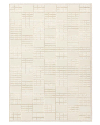 Mosaic cream sculpted wool large rug – Laura Ashley