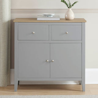 Nell Small Sideboard - Grey – Black & Feather