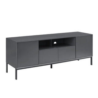 Nova TV Unit for TVs Feather & Black up to 60" - Charcoal