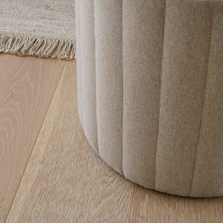 Penelope Drum Stool - Sand – Laura Ashley UK