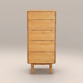 Percy 5 Drawer Tall Laura Ashley UK Chest of Drawers | Oak