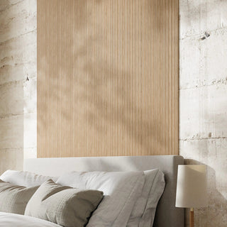 PLAANKED 1.5cm Flexible Ribbed Wall Panel | Paintable Pinewood – Laura Ashley UK