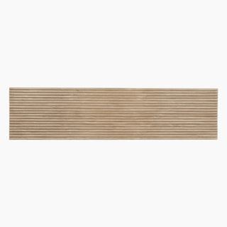 PLAANKED 3cm Flexible Ribbed Wall Laura Ashley Panel | Silver Oak