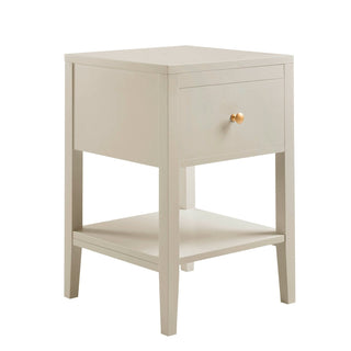 Poppy 1 Drawer Nightstand - Cream – Black & Feather
