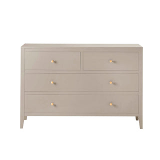 Poppy 4 Drawer Chest - Taupe – Feather & Black