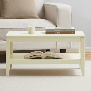 Poppy Coffee Table - Cream – Feather & Black