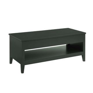 Poppy Coffee Table Desk - Forest Green – Black & Feather
