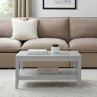 Poppy Coffee Table - Grey – Feather & Black
