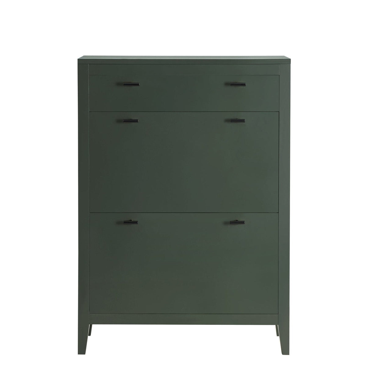 Poppy Shoe Cabinet - Forest Green – Feather & Black