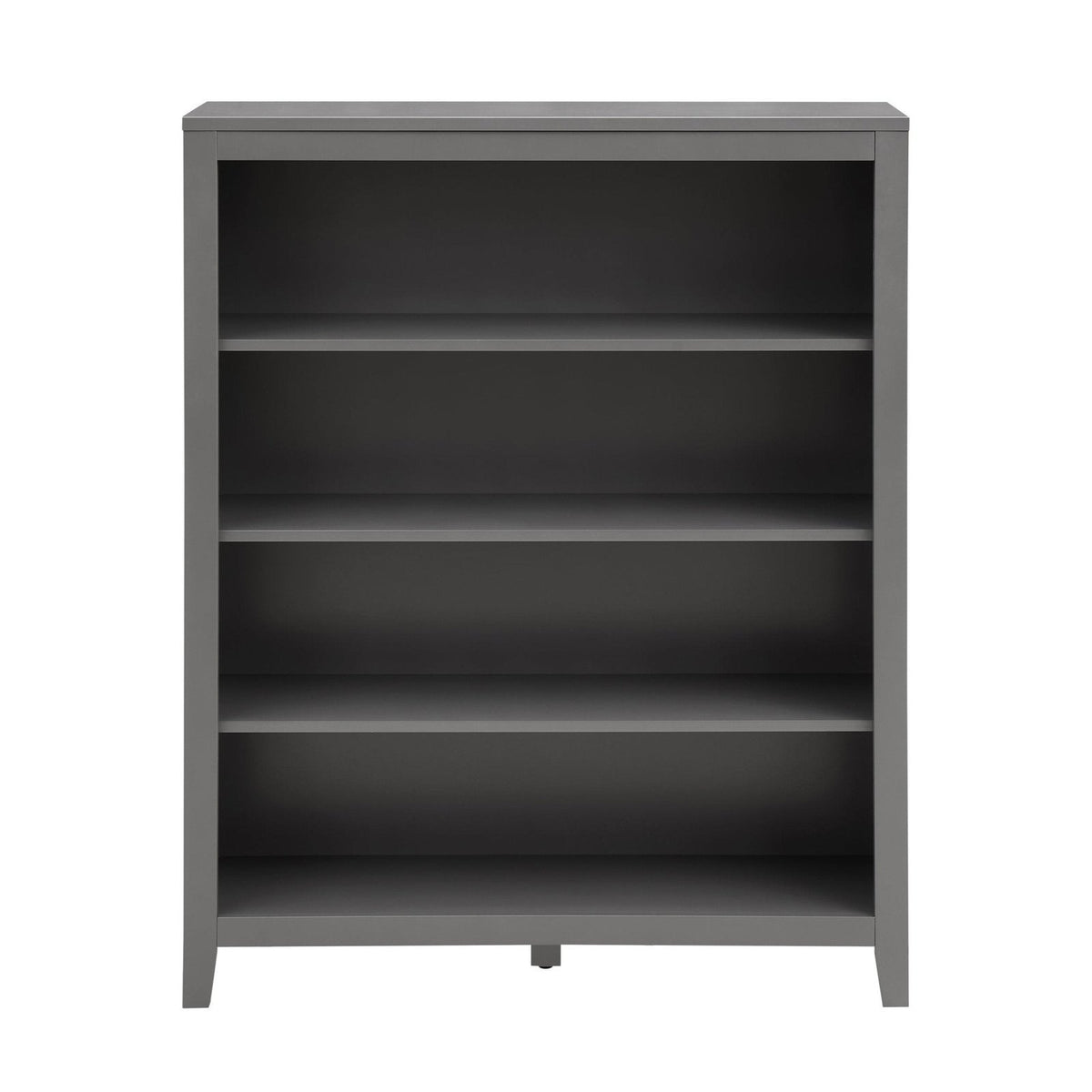 Poppy Small Feather & Black Bookshelf - Charcoal