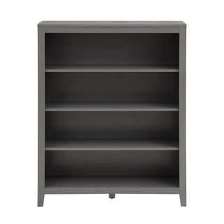 Poppy Small Feather & Black Bookshelf - Charcoal