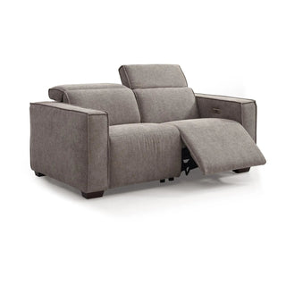 Prime 2 Seater Electric Laura Ashley Recliner Sofa in Mole Chenille