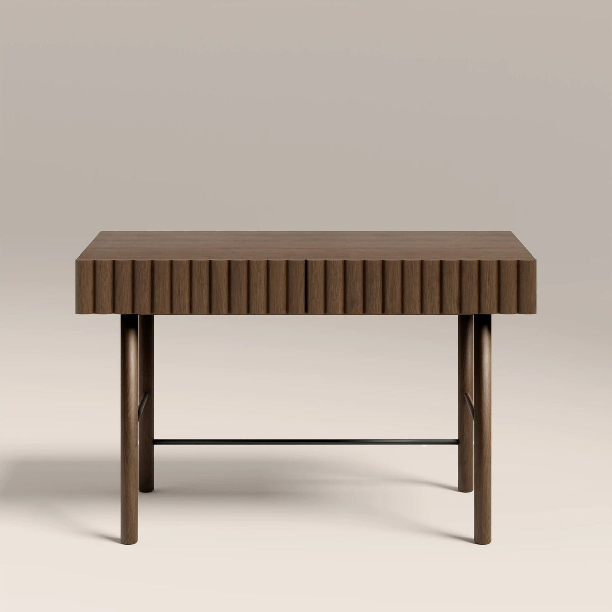Raphael 2 Drawer Laura Ashley UK Wooden Desk | Walnut