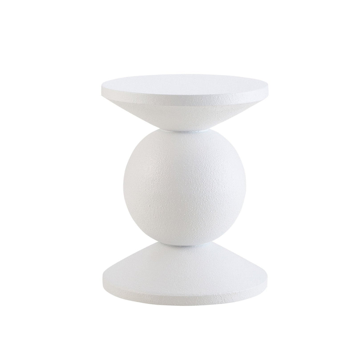 Raya Side Table - Off White – Feather & Black