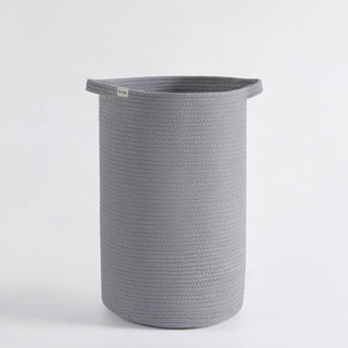 Rope Laundry Basket - Grey – Feather & Black